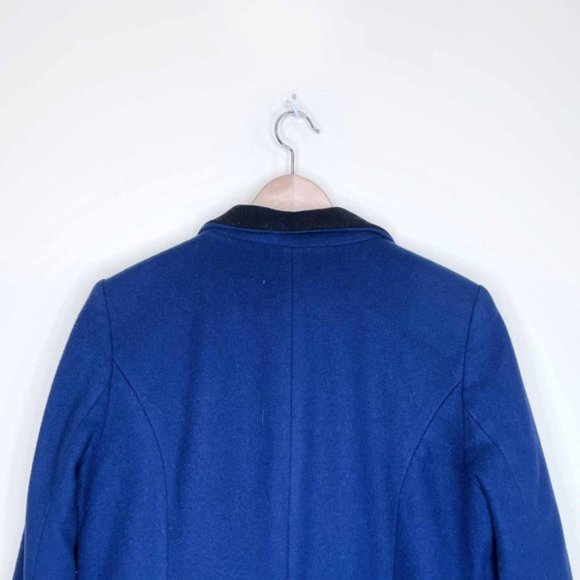 kors michael kors colour block wool-cashmere blend jacket - size 6 - Picture 6 of 8